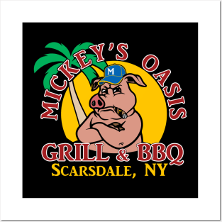 Micky's Oasis Grill & BBQ Posters and Art